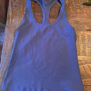 Lululemon Athletica Blue Cool Racerback Tank Top